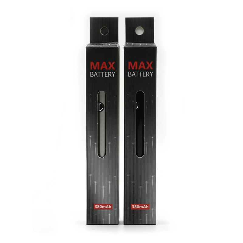 Max Battery Preheat 380mAh 510 Thread Cartridges Vape Batteries