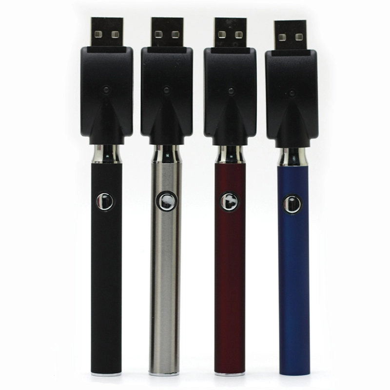 BOGO Preheat Battery 400mAh Double Pen With Charger Blister Pack Kit Batteries Variable Voltage Vape Pen Fit For 510 Thread Thick Oil Cartridges
