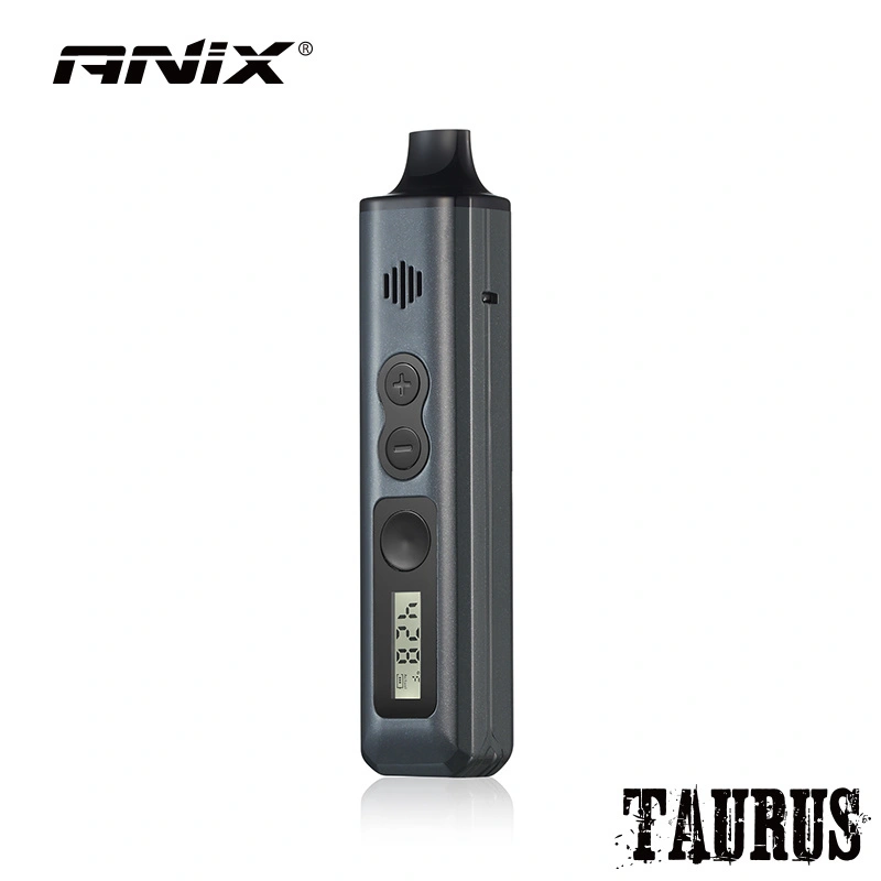 ANIX Taurus Kit 1300mah Battery Dry Herb Vaporizer LCD Screen Type-C Ceramic E-cigarette Kit Vape Pen