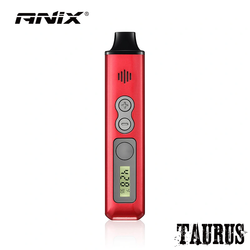 ANIX Taurus Kit 1300mah Battery Dry Herb Vaporizer LCD Screen Type-C Ceramic E-cigarette Kit Vape Pen