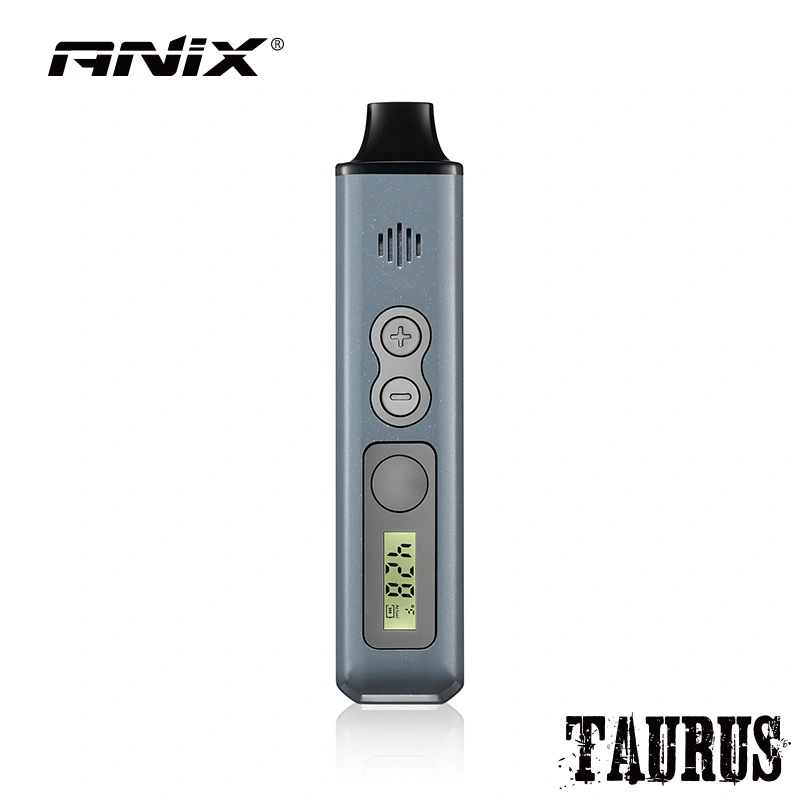 ANIX Taurus Kit 1300mah Battery Dry Herb Vaporizer LCD Screen Type-C Ceramic E-cigarette Kit Vape Pen