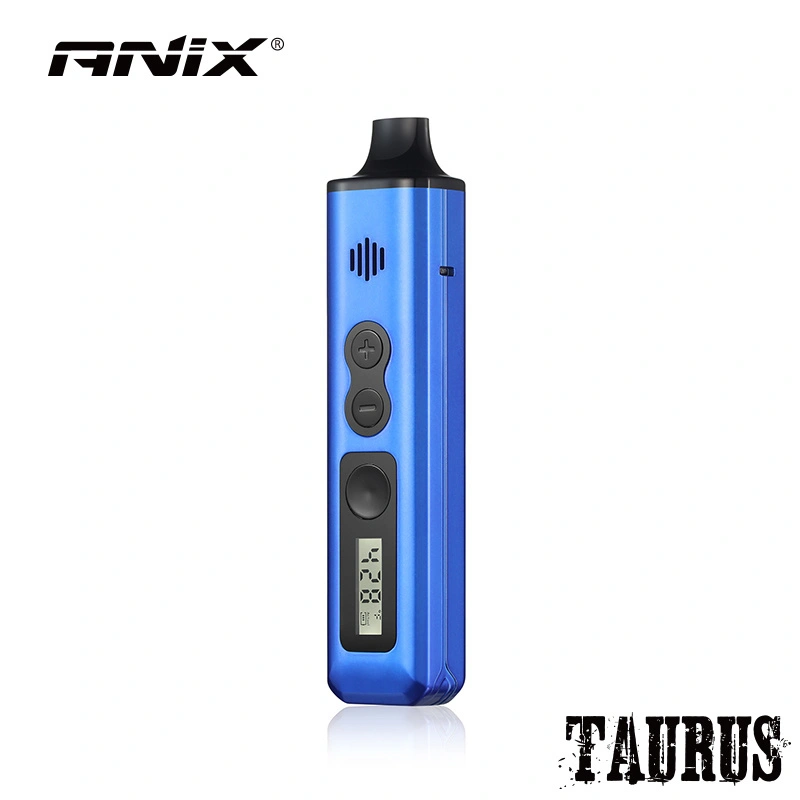 ANIX Taurus Kit 1300mah Battery Dry Herb Vaporizer LCD Screen Type-C Ceramic E-cigarette Kit Vape Pen