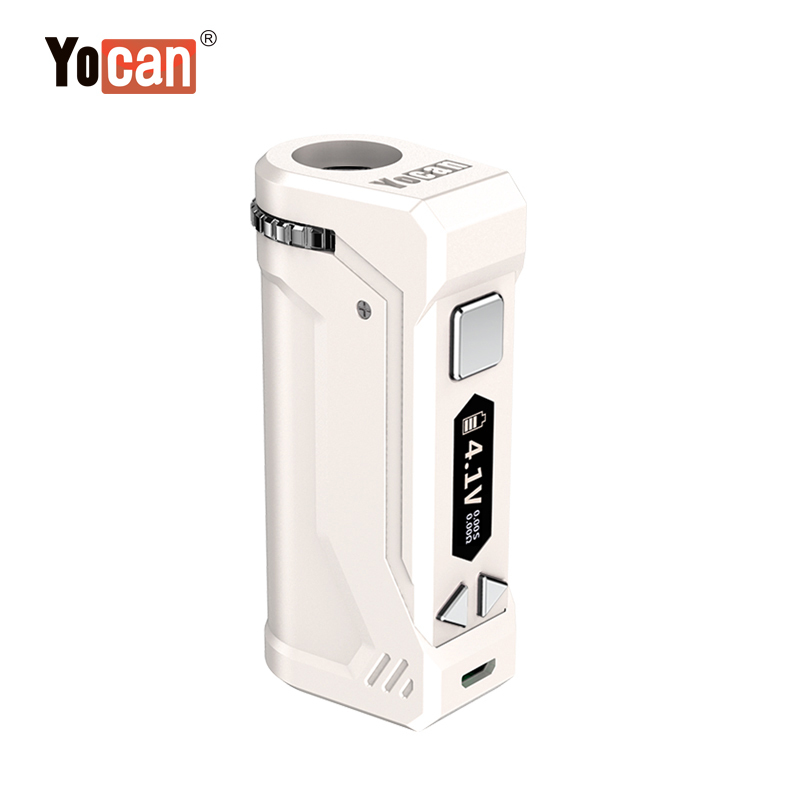 Yocan UNI Pro Box Mod E-cigarette Kits 650mAh Box Mod Variable Voltage Battery With 10 SEC Preheat Function