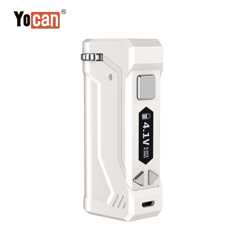 Yocan UNI Pro Box Mod E-cigarette Kits 650mAh Box Mod Variable Voltage Battery With 10 SEC Preheat Function