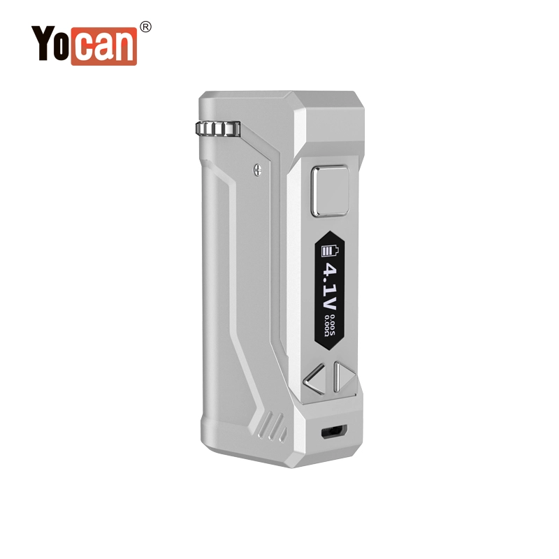 Yocan UNI Pro Box Mod E-cigarette Kits 650mAh Box Mod Variable Voltage Battery With 10 SEC Preheat Function
