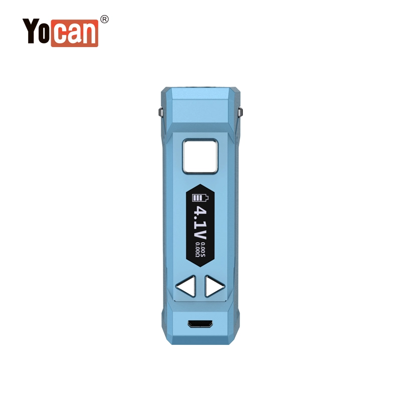 Yocan UNI Pro Box Mod E-cigarette Kits 650mAh Box Mod Variable Voltage Battery With 10 SEC Preheat Function