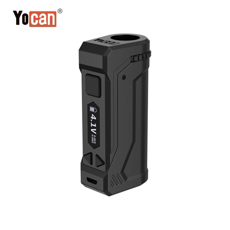 Yocan UNI Pro Box Mod E-cigarette Kits 650mAh Box Mod Variable Voltage Battery With 10 SEC Preheat Function