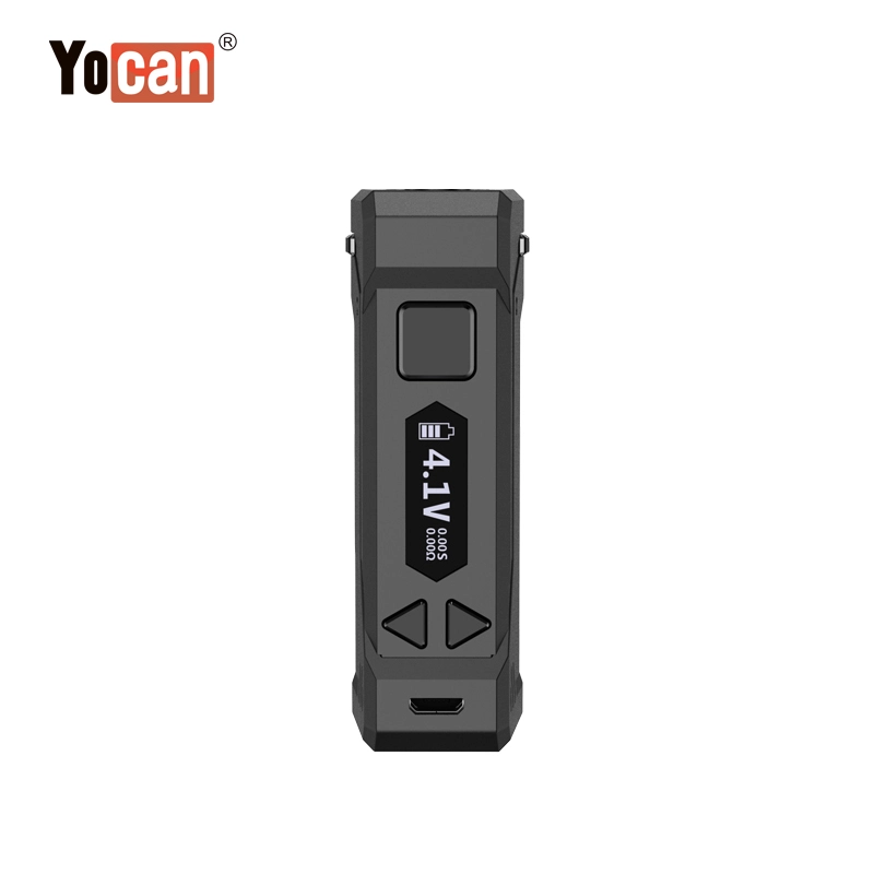 Yocan UNI Pro Box Mod E-cigarette Kits 650mAh Box Mod Variable Voltage Battery With 10 SEC Preheat Function