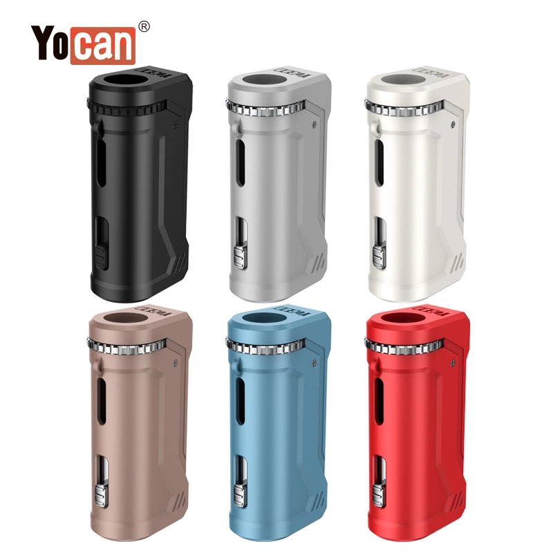 Yocan UNI Pro Box Mod E-cigarette Kits 650mAh Box Mod Variable Voltage Battery With 10 SEC Preheat Function