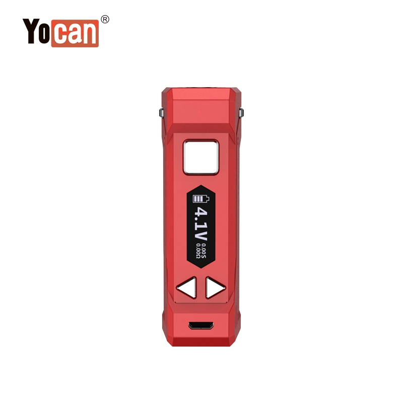 Yocan UNI Pro Box Mod E-cigarette Kits 650mAh Box Mod Variable Voltage Battery With 10 SEC Preheat Function