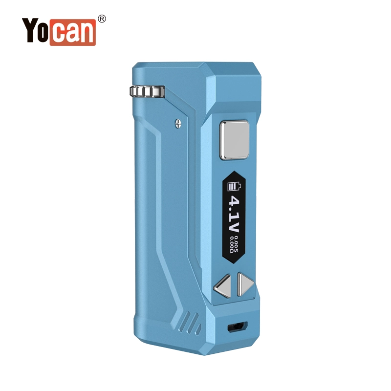 Yocan UNI Pro Box Mod E-cigarette Kits 650mAh Box Mod Variable Voltage Battery With 10 SEC Preheat Function