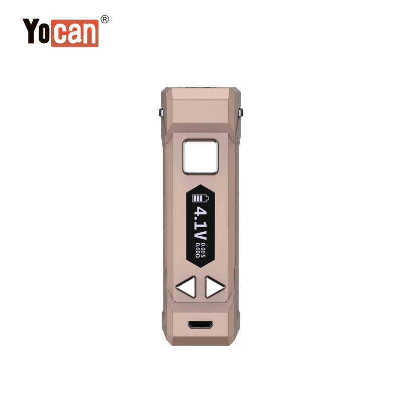 Yocan UNI Pro Box Mod E-cigarette Kits 650mAh Box Mod Variable Voltage Battery With 10 SEC Preheat Function
