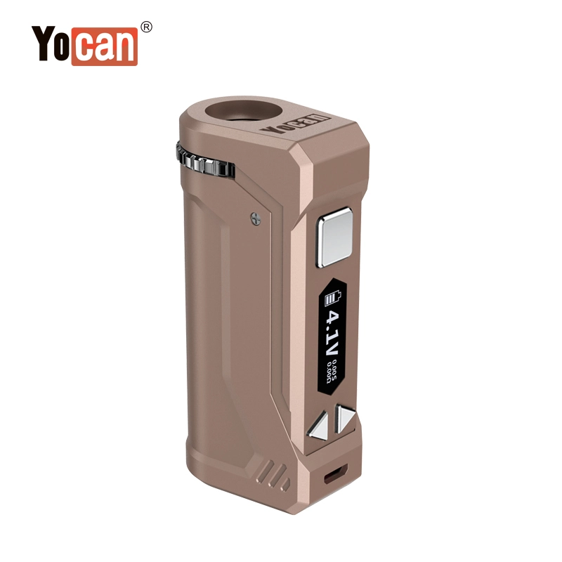 Yocan UNI Pro Box Mod E-cigarette Kits 650mAh Box Mod Variable Voltage Battery With 10 SEC Preheat Function