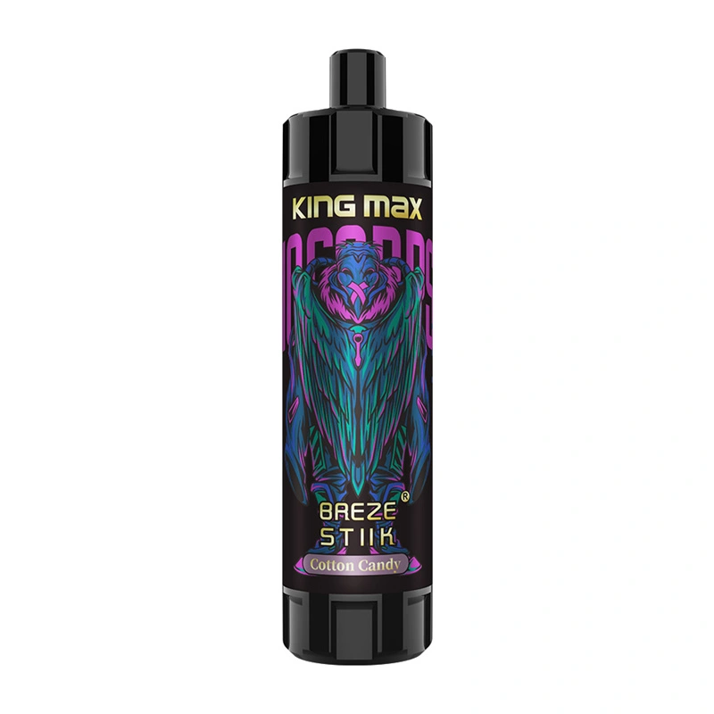 Breze Stiik Kingmax 10000 Puffs Vape Disposable Electronic Cigarettes Puff 10k 0% 1% 20ml Prefilled Pod Mesh Coil Sub-ohm Adjustable Airflow 850mah Rechargeable Battery Pen