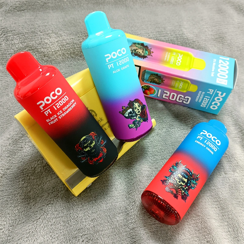 EU Warehouse Poco PT12000 Puffs Electronic Cigarette Disposable Vape Pod Puff 12k Minimum Order 50pcs