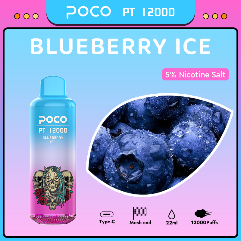 EU Warehouse Poco PT12000 Puffs Electronic Cigarette Disposable Vape Pod Puff 12k Minimum Order 50pcs