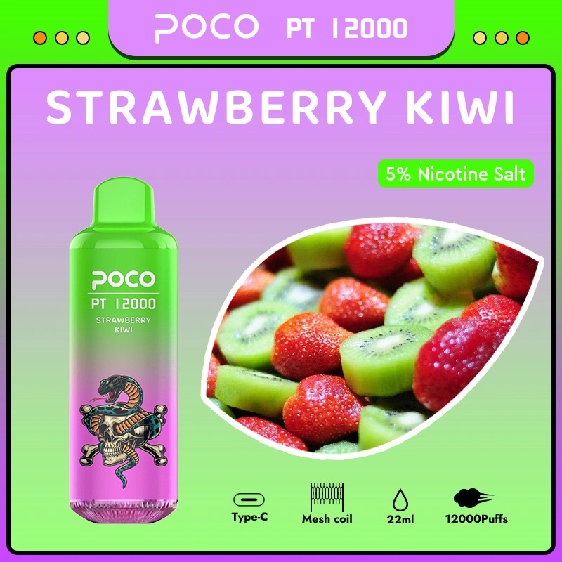 EU Warehouse Poco PT12000 Puffs Electronic Cigarette Disposable Vape Pod Puff 12k Minimum Order 50pcs