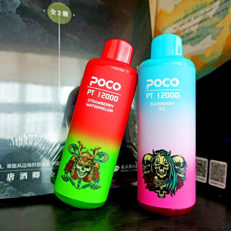 EU Warehouse Poco PT12000 Puffs Electronic Cigarette Disposable Vape Pod Puff 12k Minimum Order 50pcs