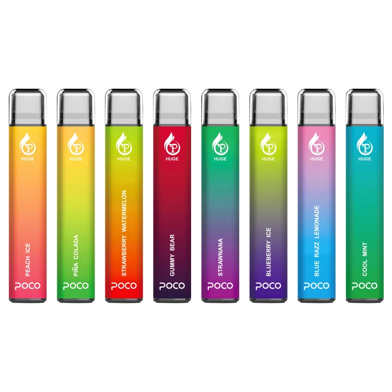 EU USA Warehouse Poco Huge 5000 Puffs Electronic Cigarette Wholesale Disposable Vape 15 ML Mesh Coil Pod 950mah Rechargeable Vapor Pen