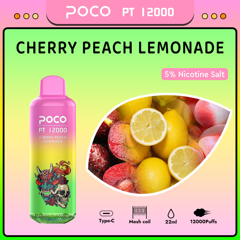EU Warehouse Poco PT12000 Puffs Electronic Cigarette Disposable Vape Pod Puff 12k Minimum Order 50pcs