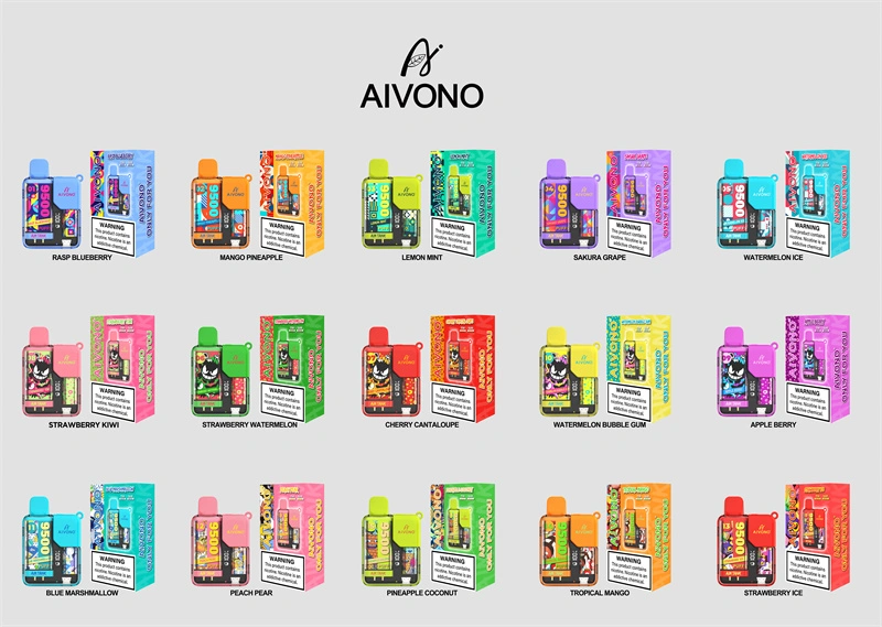 AIVONO Aim Tank 9500 Puffs Vape Disposable Electronic Cigarettes Puff 9.5k Pod LED Display