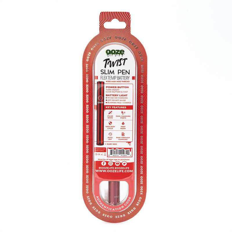 Ooze Twist Slim Pen 2.0 320 mAh Flex Temp Battery