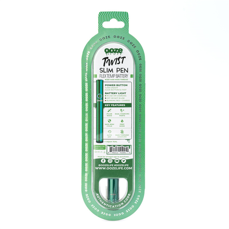 Ooze Twist Slim Pen 2.0 320 mAh Flex Temp Battery