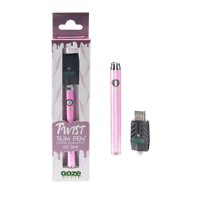 Ooze Twist Slim Pen 320 mAh Flex Temp Battery Preheat 510 Thread