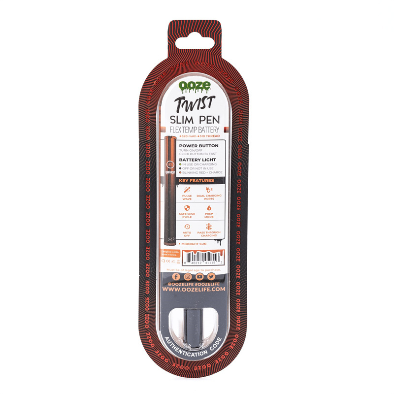 Ooze Twist Slim Pen 2.0 320 mAh Flex Temp Battery