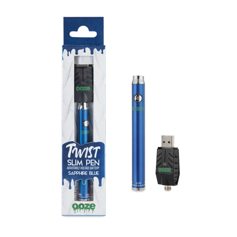 Ooze Twist Slim Pen 320 mAh Flex Temp Battery Preheat 510 Thread