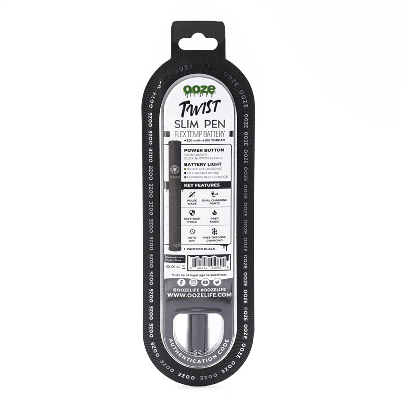Ooze Twist Slim Pen 2.0 320 mAh Flex Temp Battery