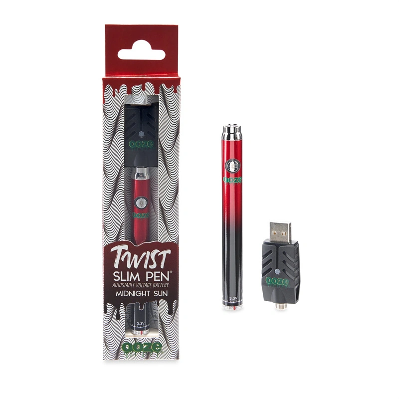 Ooze Twist Slim Pen 320 mAh Flex Temp Battery Preheat 510 Thread