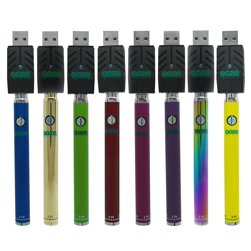Ooze Twist Slim Pen 320 mAh Flex Temp Battery Preheat 510 Thread