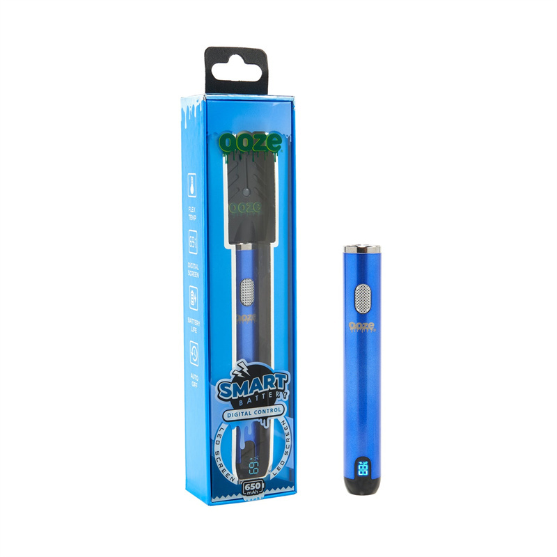 Ooze Smart Battery 650 mAh LED Screen Type-C Vape Pen