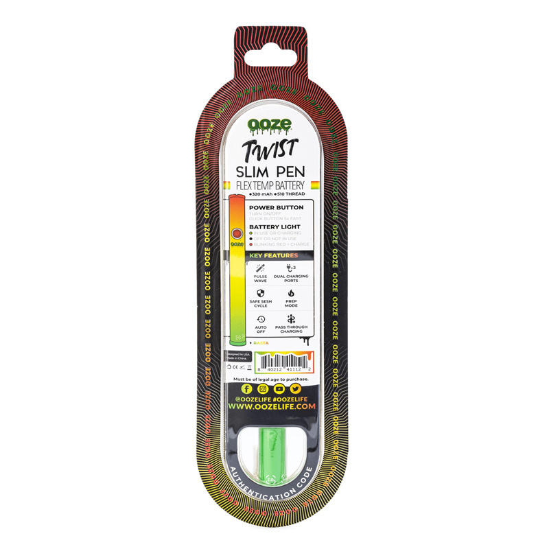 Ooze Twist Slim Pen 2.0 320 mAh Flex Temp Battery