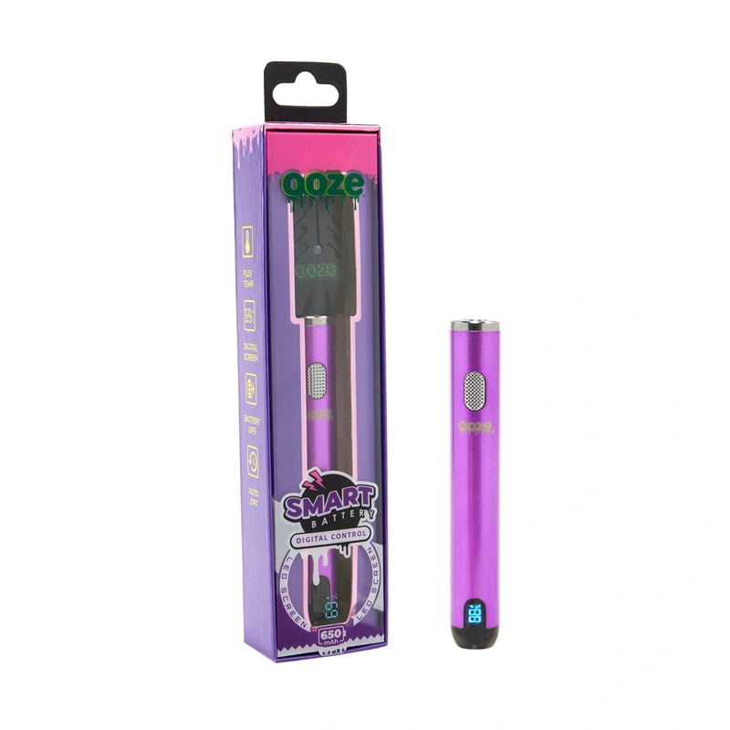 Ooze Smart Battery 650 mAh LED Screen Type-C Vape Pen