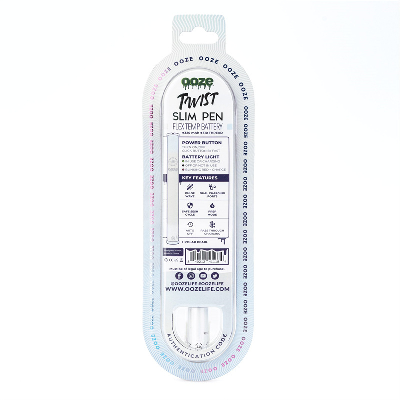 Ooze Twist Slim Pen 2.0 320 mAh Flex Temp Battery