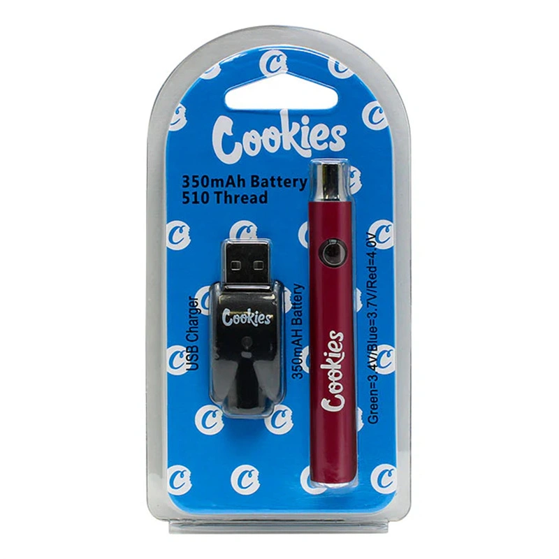 Cookies 350 mAh Preheating Battery Adjustable Voltage With USB Charger Fit For 510 Thread