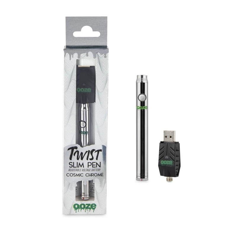 Ooze Twist Slim Pen 320 mAh Flex Temp Battery Preheat 510 Thread