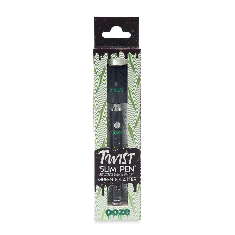 Ooze Twist Slim Pen 320 mAh Flex Temp Battery Preheat 510 Thread