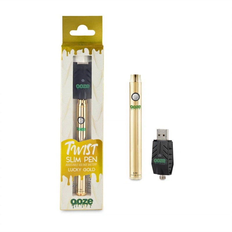 Ooze Twist Slim Pen 320 mAh Flex Temp Battery Preheat 510 Thread