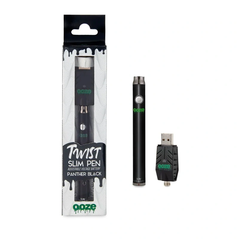 Ooze Twist Slim Pen 320 mAh Flex Temp Battery Preheat 510 Thread