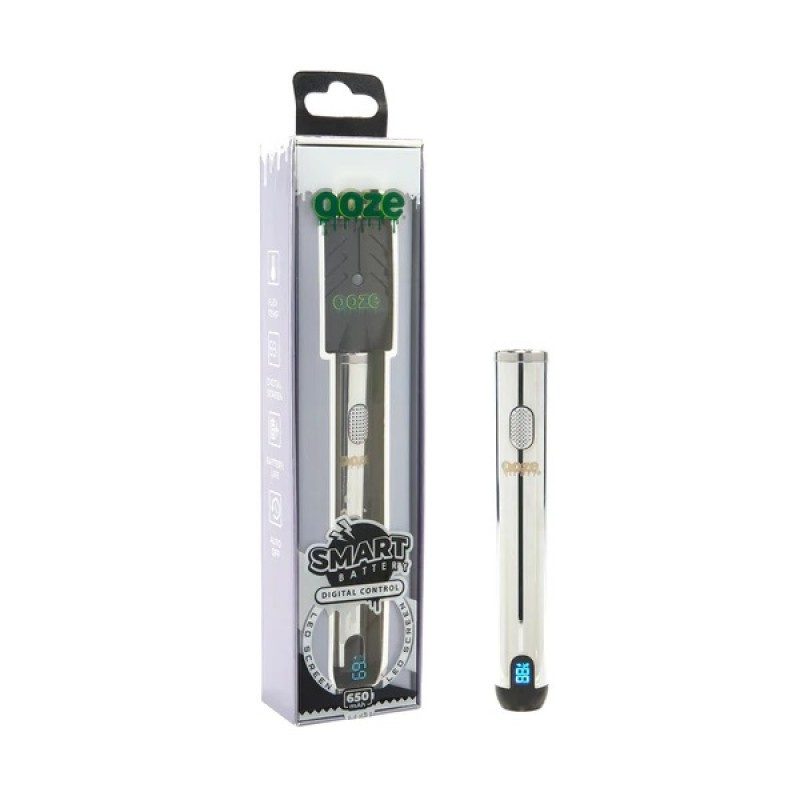 Ooze Smart Battery 650 mAh LED Screen Type-C Vape Pen