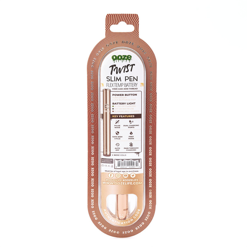 Ooze Twist Slim Pen 2.0 320 mAh Flex Temp Battery