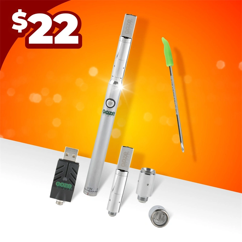 Ooze Slim Twist Pro 510 Thread Battery + Atomizer Kit