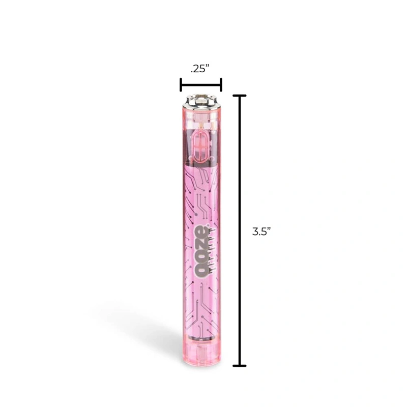 Ooze Slim Clear Series Transparent 510 Vape Battery