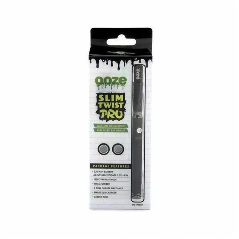 Ooze Slim Twist Pro 510 Thread Battery + Atomizer Kit