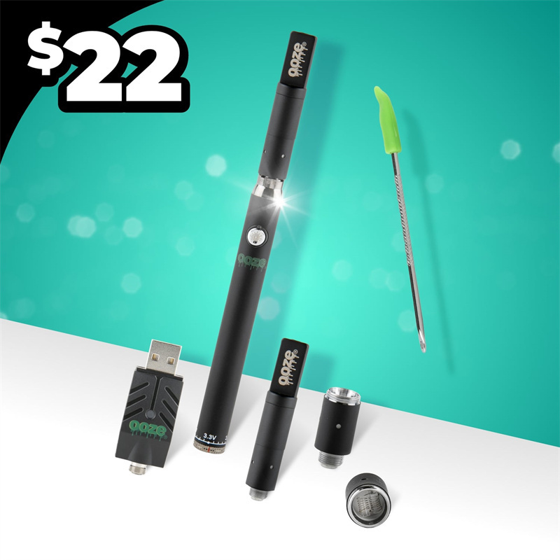 Ooze Slim Twist Pro 510 Thread Battery + Atomizer Kit