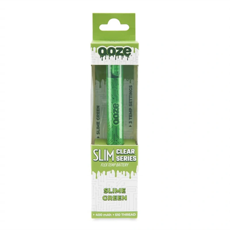 Ooze Slim Clear Series Transparent 510 Vape Battery