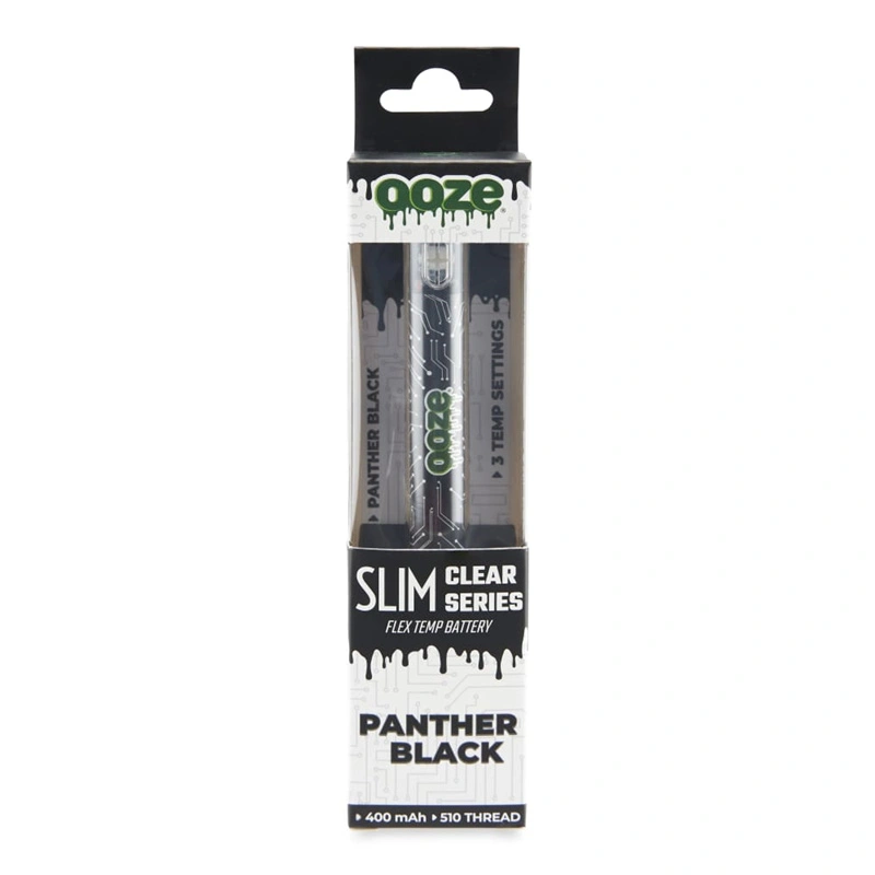 Ooze Slim Clear Series Transparent 510 Vape Battery